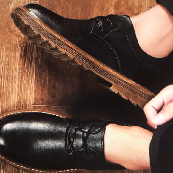 New business casual leather shoes for winter